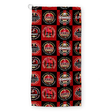 Bournemouth - Football Legends - Retro Lightweight, Microfibre Golf Towel