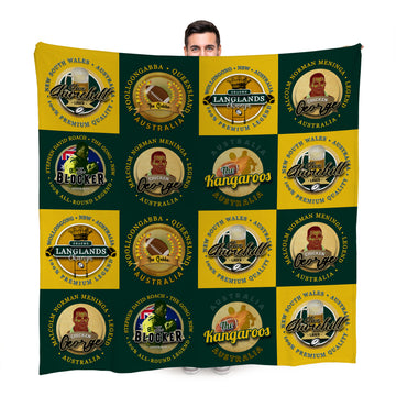 Australia Rugby League - Legend Collection - Fleece Blanket 150cm X 150cm