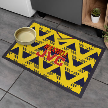 The Gooners 1992 Away Shirt - Personalised Retro Door Mat - 60cm x 40cm