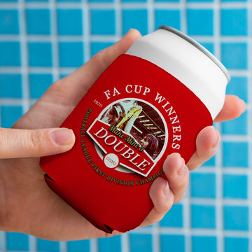 The Gooners Double - Football Legends - Can Cooler