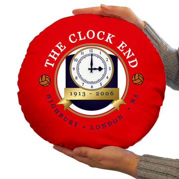 The Gooners Highbury - Football Legends - Circle Cushion 14"