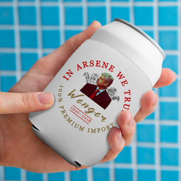 The Gooners Wenger - Football Legends - Can Cooler