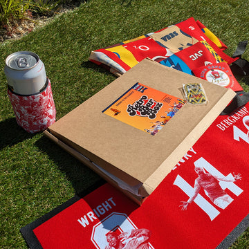 The Gooners - Retro Bar Box - The Perfect Time Capsule Gift Box for Football Lovers