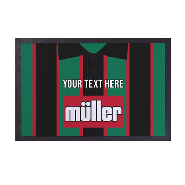 Aston Villa 1994 Away Shirt - Personalised Retro Door Mat - 60cm x 40cm