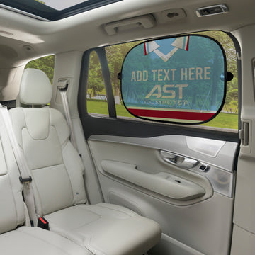 Holte Enders 1998 Away Shirt - Personalised Retro Football Car Sun Shade - Set of 2