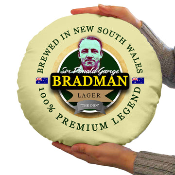 Australia Bradman - Legend Collection - Circle Cushion 14"