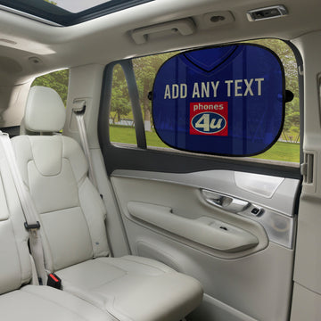 Birmingham 2002 Home Shirt - Personalised Retro Football Car Sun Shade - Set of 2