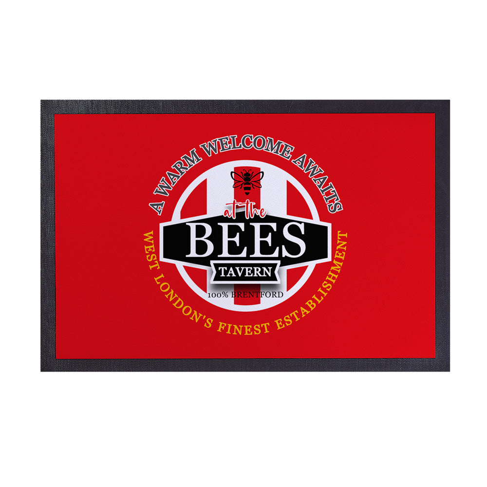Brentford Bees Football Legends Door Mat -60cm X 40cm