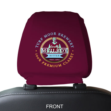 Burnley Jimmy McIlroy - Football Legends - Headrest Cover