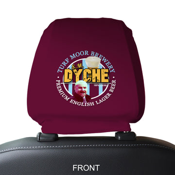 Burnley Sean Dyche - Football Legends - Headrest Cover