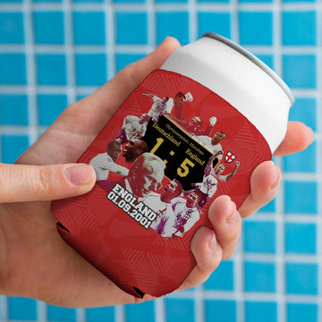 Football Art England 2001 - Drink Can Cooler