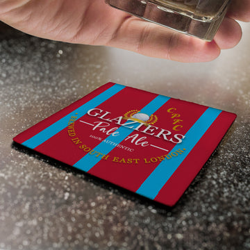 The Eagles Glaziers - Football Coaster - Square Or Circle