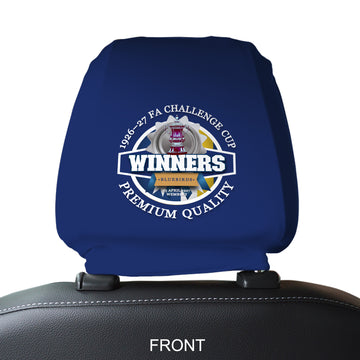 Cardiff FA Cup - Football Legends - Headrest Cover