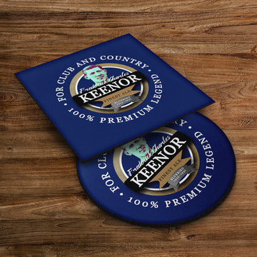 Cardiff Keenor - Football Coaster - Square Or Circle