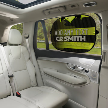 Celtic 1997 Away Shirt - Personalised Retro Football Car Sun Shade - Set of 2