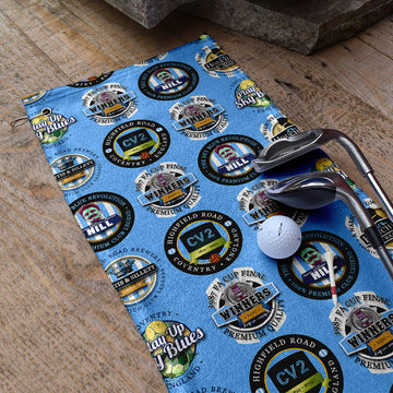 Coventry - Football Legends - Retro Lightweight, Microfibre Golf Towel