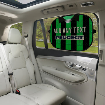 Coventry 1995 Away Shirt - Personalised Retro Football Car Sun Shade - Set of 2