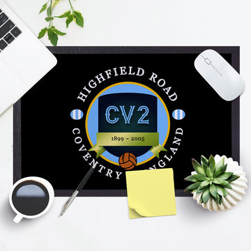 Coventry Highfield  - Football Legends - Door Mat -60cm X 40cm