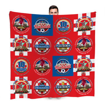 Croatia - Legend Collection - Fleece Blanket 150cm X 150cm