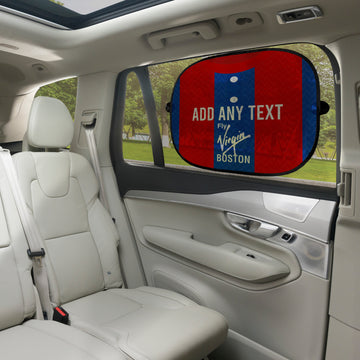 Crystal-Palace 1991 Home Shirt - Personalised Retro Football Car Sun Shade - Set of 2