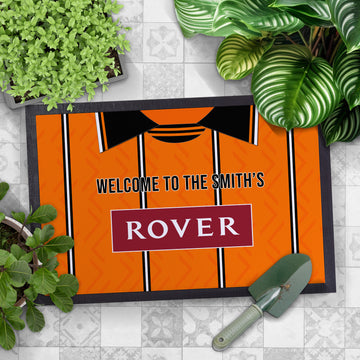 Dundee U 1994 Home  Shirt - Personalised Retro Door Mat - 60cm x 40cm