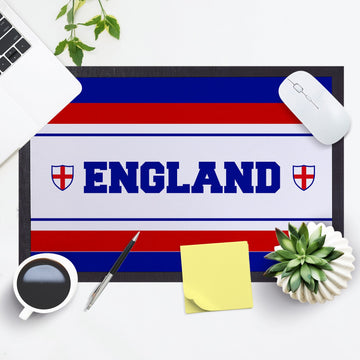 England Stripe -  Retro Door Mat - 60cm x 40cm