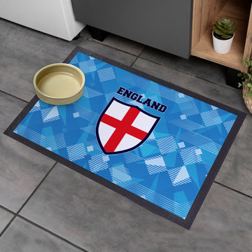 England 1990 3RD Shirt -  Retro Door Mat - 60cm x 40cm