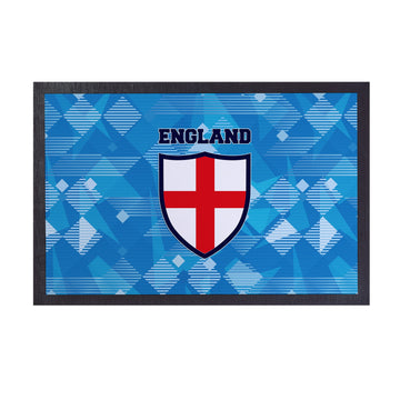 England 1990 3RD Shirt - Retro Door Mat - 60cm x 40cm