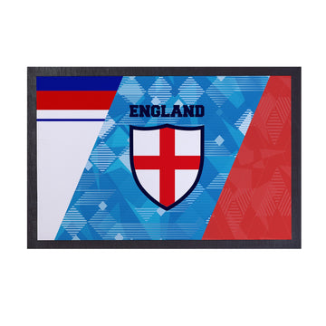 England Patchwork - Retro Door Mat - 60cm x 40cm