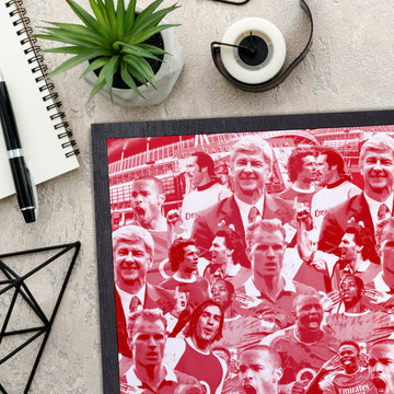 The Gooners Montage - Retro Door Mat - 60cm x 40cm