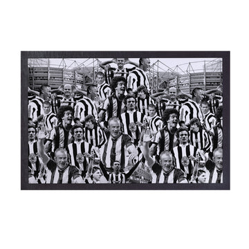 Newcastle Montage - Retro Door Mat - 60cm x 40cm