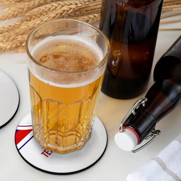 England 1982 Home Shirt - Personalised Drink Coaster - Square Or Circle