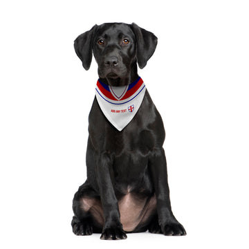 England 1982 Home Shirt - Personalised Pet Bandana - 4 Sizes