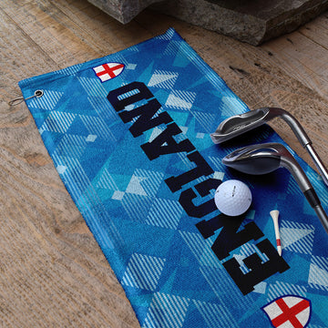 England 1990 3RD Shirt - Euro's - Golf Towel