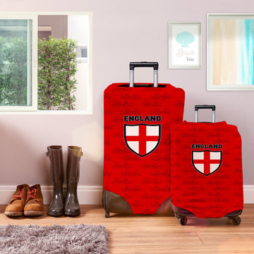 England Red Lion Pattern Luggage Cover - 3 Sizes