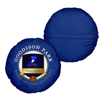 Merseyside Blues Goodison - Football Legends - Circle Cushion 14"