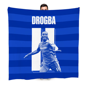 The London Blues Drogba 11 - Fleece 150cm X 150cm