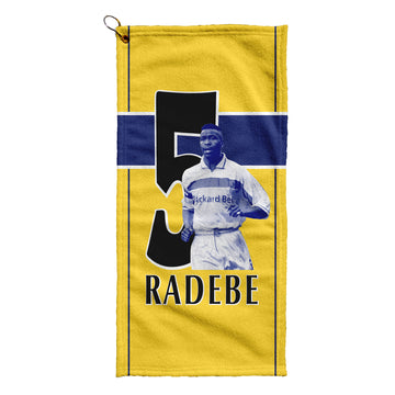 Leeds Radebe 5 - Football Legends - Golf Towel