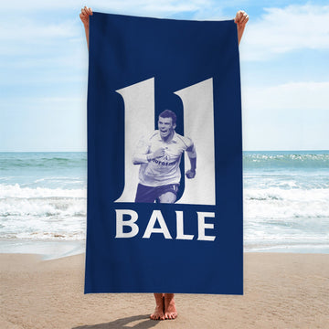 Totts Bale 11 - Football Legends - Beach Towel - 150cm x 75cm