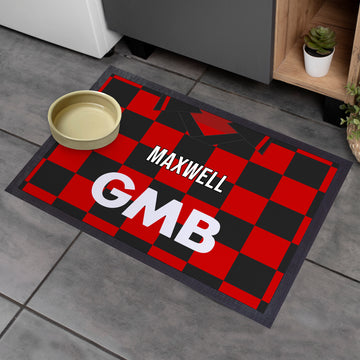 Fulham 1996 Away Shirt - Personalised Retro Door Mat - 60cm x 40cm