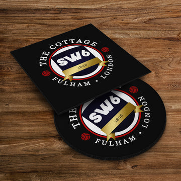 Fulham  Craven Cottage - Football Coaster - Square Or Circle