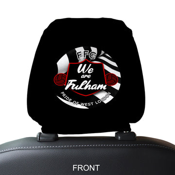 Fulham  We are Fulham - Football Legends - Headrest Cover