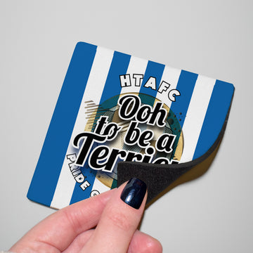 Huddersfield Ooh - Football Coaster - Square Or Circle