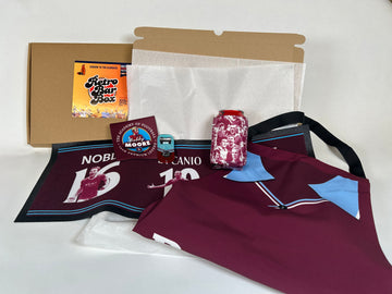 West Ham - Retro Bar Box - The Perfect Time Capsule Gift Box for Football Lovers