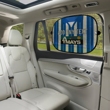 Kilmarnock 1997 Home Shirt - Personalised Retro Football Car Sun Shade - Set of 2