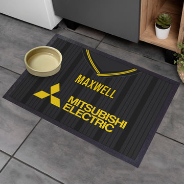 Livingston 1995 Home Shirt - Personalised Retro Door Mat - 60cm x 40cm