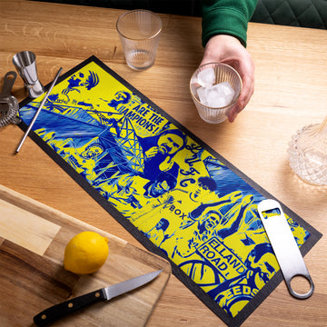 Leeds Montage - Retro Football - Bar Runner