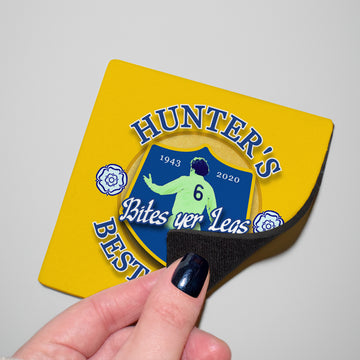 Leeds Hunter- Football Coaster - Square Or Circle