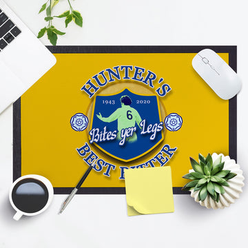 Leeds Hunter - Football Legends - Door Mat -60cm X 40cm