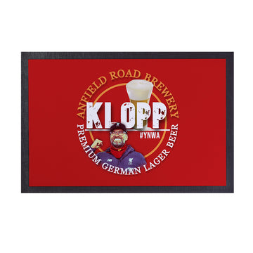 Liverpool Klopp - Football Legends - Door Mat -60cm X 40cm